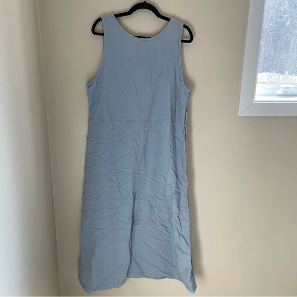 French Dressing Jeanswear Side Button Down Tank Maxi Denim Dress, Size 16 - Picture 2 of 6